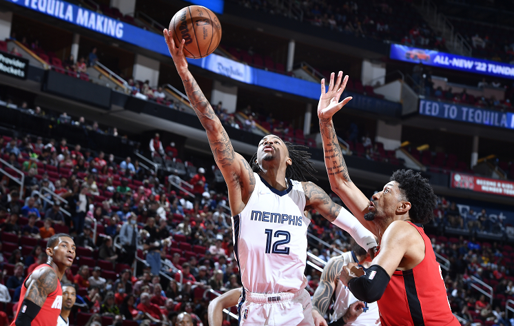  莫兰特高空作业灰熊主场力克爵士止连败颓势